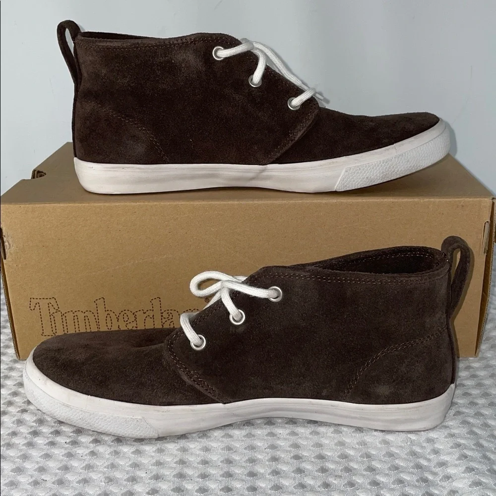 TIMBERLAND HOOKSET CAMP SUEDE CHUKKA BOOTS FTL-12-158